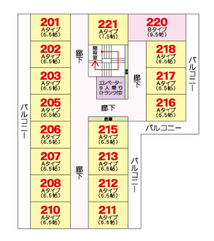 館内案内図2F(ともしあの家)